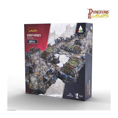 Dungeons & Lasers - Deep Mines Pre-Painted - EN-DNL0113