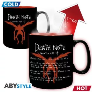 DEATH NOTE - Mug Heat Change - 460ml - L & Light - cardboard-ABYMUGA585