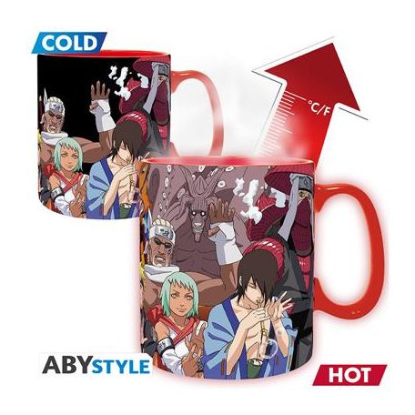 NARUTO SHIPPUDEN - Mug Heat Change -460ml- Bijû&Jinchûriki -cardboard-ABYMUGA645