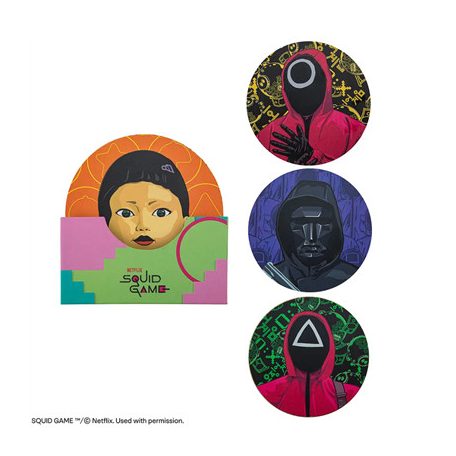 Set of 4 coasters - Squid Game-CR4141