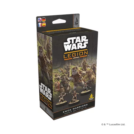 Star Wars: Legion - Ewok Warriors Unit Expansion - DE/EN/SP/FR-SWQ73