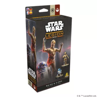 Star Wars: Legion - R2-D2 & C-3PO Operative Expansion - DE/EN/SP/FR-SWQ142