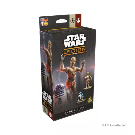 Star Wars: Legion - R2-D2 & C-3PO Operative Expansion - DE/EN/SP/FR-SWQ142