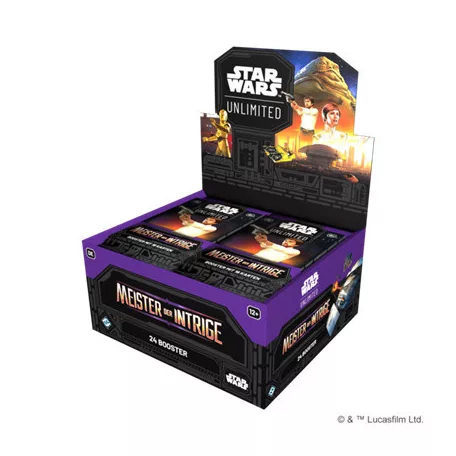 FFG - Star Wars: Unlimited - Secrets of Power Booster Display (24 Booster) - DE-SWH0602de