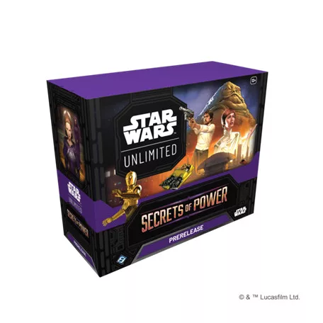 FFG - Star Wars: Unlimited - Secrets of Power Prerelease Box - EN-SWH0604en