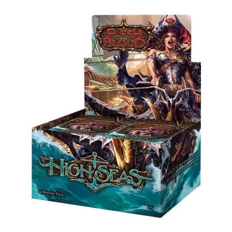 Flesh & Blood TCG - High Seas Booster Display (24 Packs) - EN-FAB2506-EN