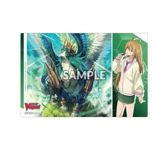 Bushi Rubber Mat Vol. 8 Cardfight!! Vanguard Divinez Deluxe Arc Design B Megumi & Magnolia Patriarch-121321
