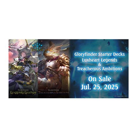 Shadowverse: Evolve Gloryfinder Treacherous Ambitions Starter Deck Display (6 Decks) - EN-SVEE-GFD02