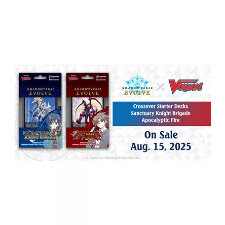 Shadowverse: Evolve Apocalyptic Fire Crossover Starter Deck Display (6 Decks) - EN-SVEE-CSD03b