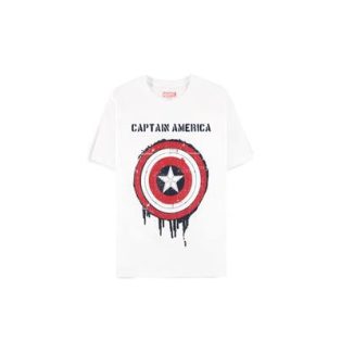 Captain America - Shield Men's Short Sleeved T-shirt - M-TS558666CAP-M