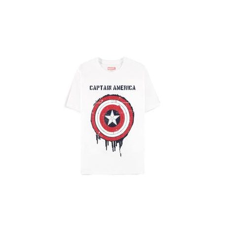 Captain America - Shield Men's Short Sleeved T-shirt - M-TS558666CAP-M