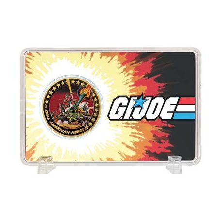 G.I. Joe: A Real American Hero 60th Anniversary 24k Gold Plated Coin-HAS-GIJOE01