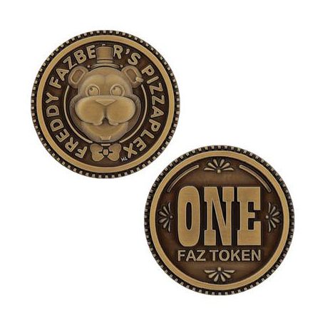 Five Nights at Freddy's One Faz Token Coin-SE-FNAF01