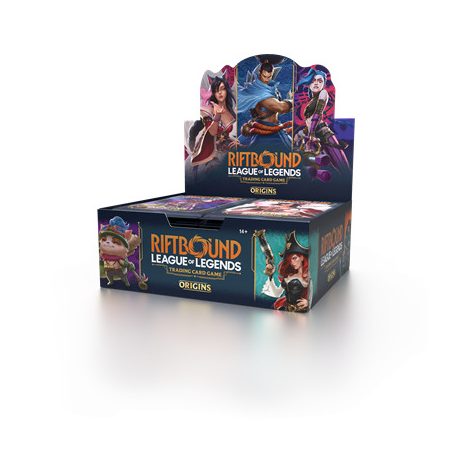 Riftbound: League of Legends TCG - Set One: Origins Booster Display (24 packs) - EN-RB-01BD01-EN