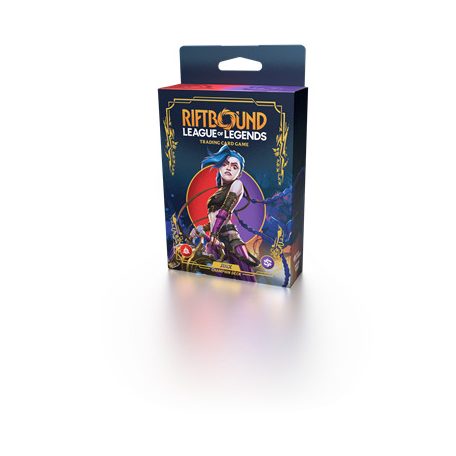 Riftbound: League of Legends TCG - Set One: Origins Champion Deck - Jinx Display (4 decks) - EN-RB-01PD01-EN