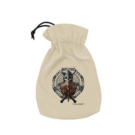 Anne Stokes Dice Pouch: Viking Skull-BAST208