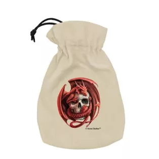 Anne Stokes Dice Pouch: Skull Embrace-BAST205