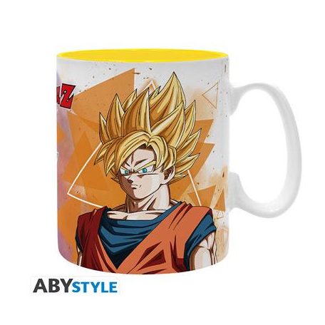 DRAGON BALL - Mug - 460 ml - DBZ Goku & Vegeta- subli -box-ABYMUGA654