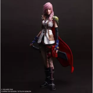 Final Fantasy XIII Play Arts Shin Action Figure - Lightning-XFF13ZZZ54