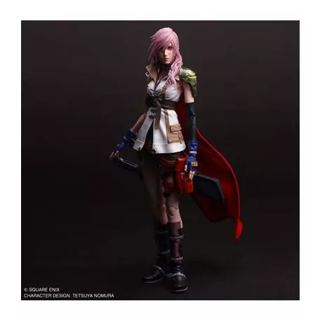 Final Fantasy XIII Play Arts Shin Action Figure - Lightning-XFF13ZZZ54
