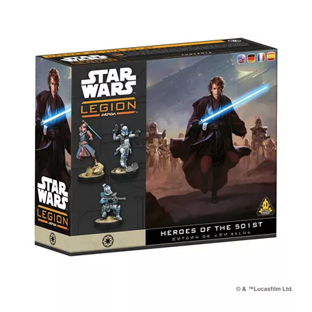 Star Wars: Legion - Heroes of the Clone Army - EN/DE/SP/FR-SWQ21