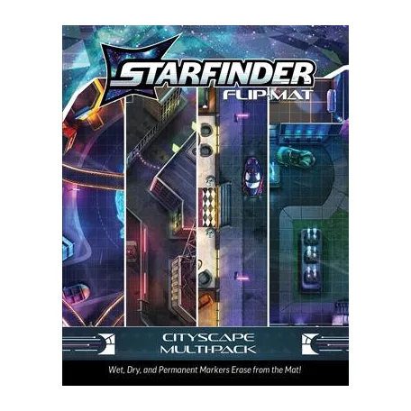 Starfinder Flip-Mat: Cityscape Multi-Pack - EN-PZO21006-FM