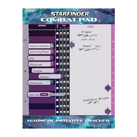 Starfinder Combat Pad (S2) - EN-PZO20003-MC