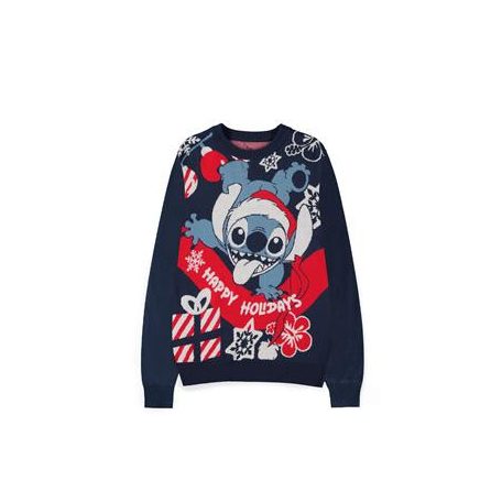 Lilo & Stitch - Stitch Santa Christmas Jumper - 2XL-KW432747DNY-2XL