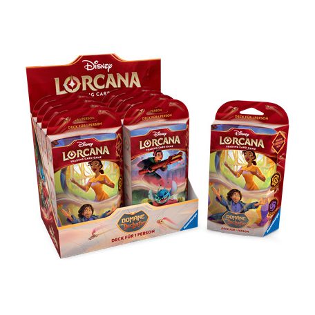 Disney Lorcana: Domäne von Dschafar - Starter Deck Display (8 pcs) - DE-11098546