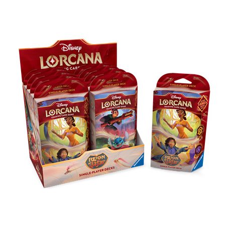 Disney Lorcana: Reign of Jafar - Starter Deck Display (8 pcs) - EN-11098544