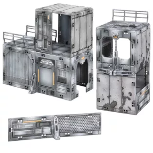 Halo: Flashpoint Outpost Buildable 3D Terrain Set - EN-MGHA111