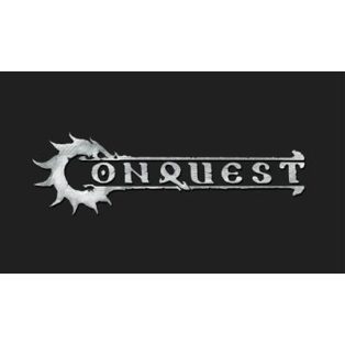 Conquest - Conquest Logo on Dark Grey Marbled  Dice - 24 per pack - EN-PBW6567
