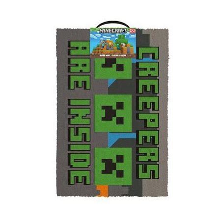 Minecraft (Creepers Need Hugs) Coir Doormat 40X60-GP2400479