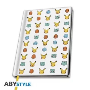 POKEMON - A5 Notebook "Starters"-ABYNOT083