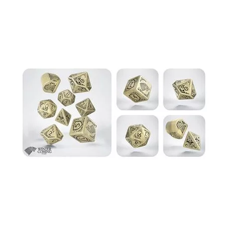 Game of Thrones. Stark Dice Set.-GOT/00190166/2025/1/A