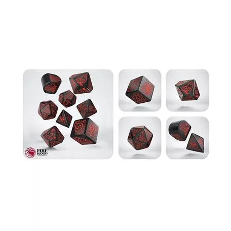 Game of Thrones. Targaryen Dice Set.-GOT/00190166/2025/3/A