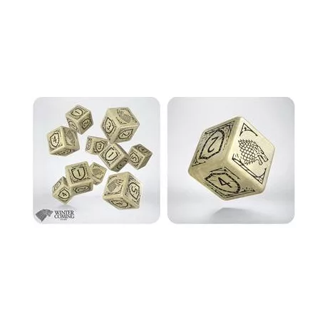 Game of Thrones. Stark 10xD6 Dice Set.-GOT/00190166/2025/1/B
