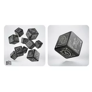 Game of Thrones. Night's Watch 10xD6 Dice Set.-GOT/00190166/2025/5/B