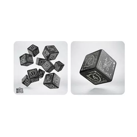 Game of Thrones. Night's Watch 10xD6 Dice Set.-GOT/00190166/2025/5/B