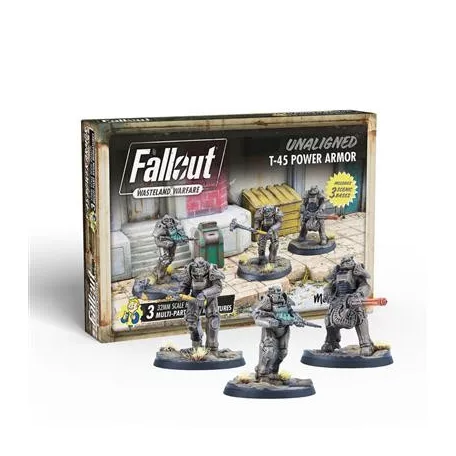 Fallout: Wasteland Warfare - Unaligned: T-45 Power Armour - EN-MUH052002