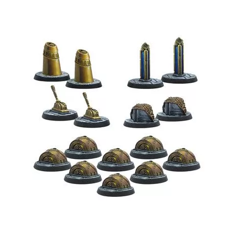 The Elder Scrolls: Call to Arms - Dwemer Markers and Tokens - EN-MUH0330251