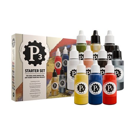 P3 Paints Starter Set-SFP3-N128