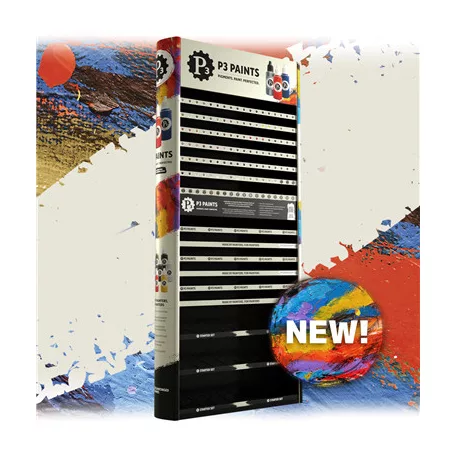 P3 Paints Free-Standing Display-SFP3-N246