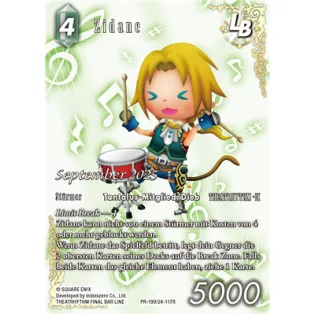 Final Fantasy TCG - September 2025: Zidane - PR199 / 24-117R (Limit Break Card) - DE-