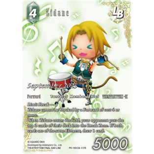Final Fantasy TCG - September 2025: Zidane - PR199 / 24-117R (Limit Break Card) - EN-