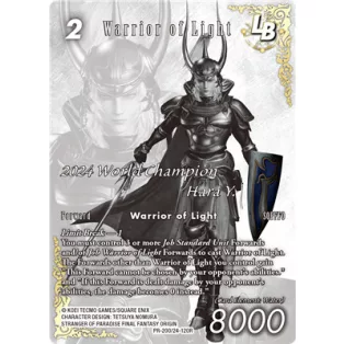 Final Fantasy TCG - October 2025 A: Warrior of Light - PR200 /24-120R - EN-