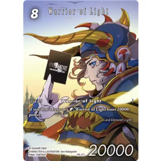 Final Fantasy TCG - October 2025 B: Warrior of Light - PR171 - EN-
