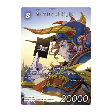 Final Fantasy TCG - October 2025 B: Warrior of Light - PR171 - EN-