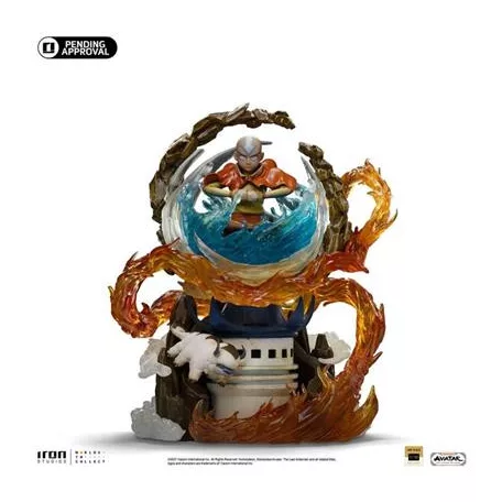 Aang Avatar: The Last Airbender Deluxe Art Scale 1/10-NICKEL113624-10