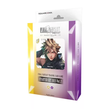 Final Fantasy TCG - Starter Deck 2025 Volume 2 Display (4 Sets) - EN-XTCSDZZZ61